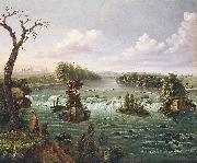 Hans Thoma Falls of Saint Anthony oil painting artist